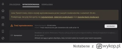 Notabene - XD 

@Moderacja @a_s @m_b ten portal niedługo opustoszeje. 

#wykop #przem...