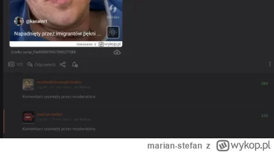 marian-stefan - Niech ten portal zdycha. G---o gorsze nawet od reddita. Że biauek mia...