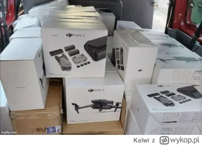 Kalwi - Otrzymaliśmy 500 dronów DJI Mavic 3, które z braku ofoliowania drona (folia z...