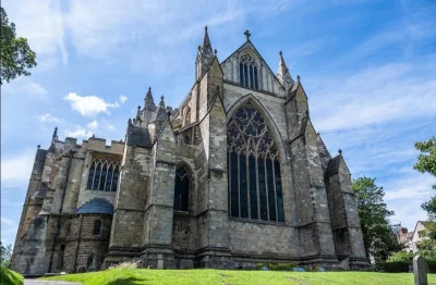Loskamilos1 - Katedra w Ripon, obiekt znajdujący się w zachodnim Yorkshire, jego budo...