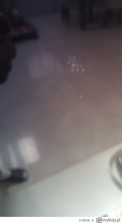 crixos - #lg #oled #telewizory help pojawiły mi sie jakieś kręgi na panelu Oled w moi...