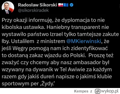 Kempes - #polityka #polska #izrael #bekazpisu 

Ciekawe czy Węgry nam pomogą czy się ...