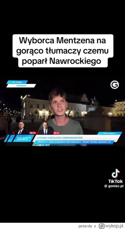 petarda - >Dochodzi edukacja z 30-sekundowych rolek z tiktoka i kończy się tak, że wi...