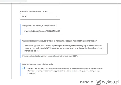 barto - #budda czy można już zgłaszać kanał? czy każdy film po kolei? ( ͡° ͜ʖ ͡°)