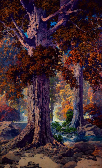 Teuvo - #sztukadoyebana

Maxfield Parrish - Autumn Woods