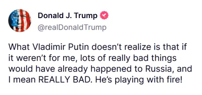 Gumowy_Pulpet - Donald Trump sie w-----ł na Władka! (⌐ ͡■ ͜ʖ ͡■)

#trump #putin #wojn...