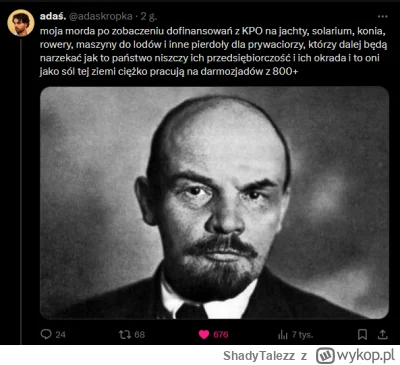 ShadyTalezz - mood
#takaprawda #polityka #bekazlibka #antykapitalizm