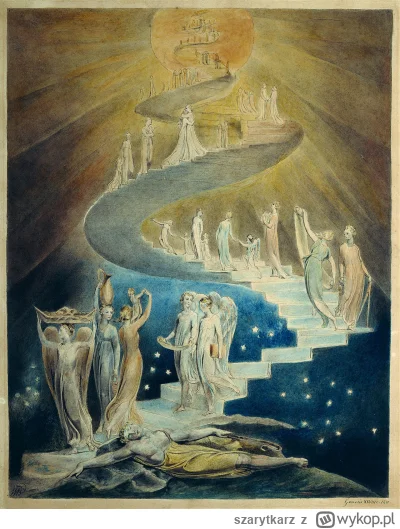 szarytkarz - "Jacob's ladder" 
William Blake (1805)


#obrazy #malarstwo #art #sztuka...