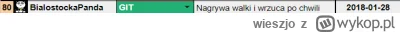wieszjo - Użytkownik @BialostockaPanda zasłużył za błyskawiczne wrzucanie walk na tag...