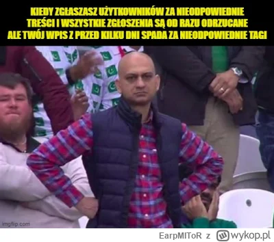 EarpMIToR - i wy się dziwicie że tu coraz mniej ludzi siedzi? ¯\(ツ)/¯
#wykop #moderac...
