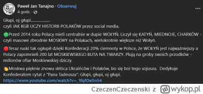 CzeczenCzeczenski - Tanajno wybrał język faktów
Przyznaję, zaimponował mi

#ukraina #...