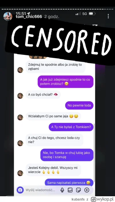 kubanfs - Tomeczek w odwecie leci z Nadią na storkach podobno to dopiero początki i 2...