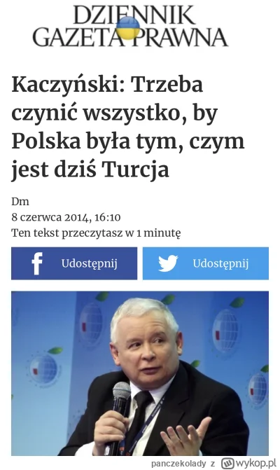 panczekolady - @n1craM: Polska jest dziś tym czym Turcja.