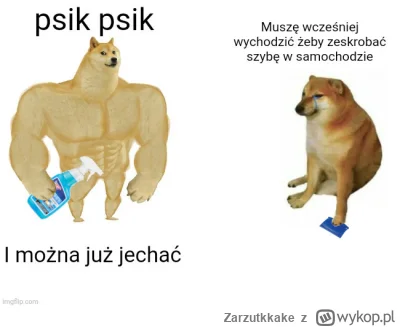 Zarzutkkake - Serio nie szkoda mi ludzi  którzy wolą skrobać auto po 10 minut jak wyd...