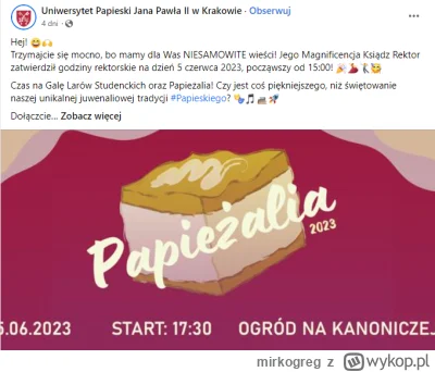 mirkogreg - Dlaczego ludzie śmieją się z papieża odc. #2137 xD
#wykopobrazapapieza #h...