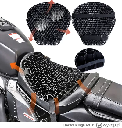 TheWalkingBed - Korzysta ktoś z was nakładki żelowej na kanapę motocyklową? Pomaga to...