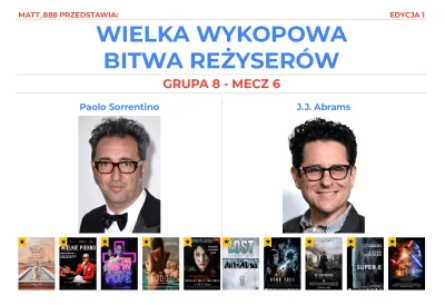 Matt_888 - WIELKA WYKOPOWA BITWA REŻYSERÓW - EDYCJA 1!

Tag do obserwacji lub czarnol...