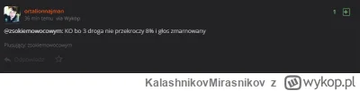 KalashnikovMirasnikov - Głosuj na xxx bo inaczej głos zmarnowany...
Może z buta na pi...