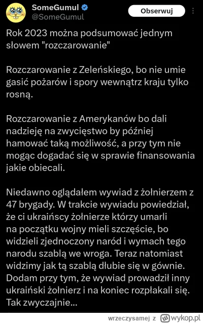 wrzeczysamej - Aryo to onuca?? Co to za bzdury i ruska propaganda. Przecież czytałem ...