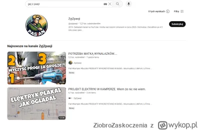 ZiobroZaskoczenia - #yanek #korsir #gejzpasji

Wyszukiwarka Youtube to jednak fachowi...