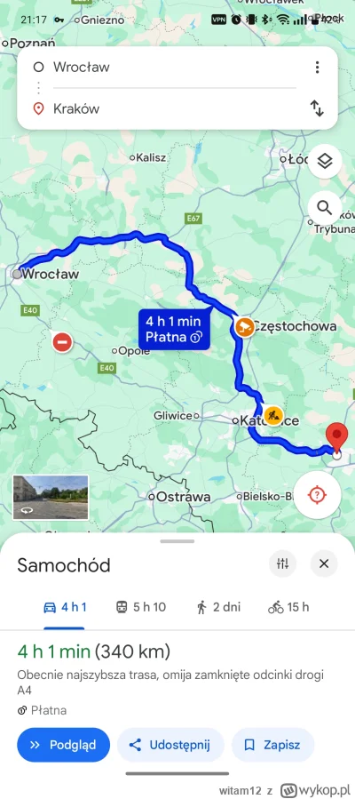 witam12 - xD jest jakaś strona która na bieżąco przekazuje info o sytuacji na A4?
#wr...