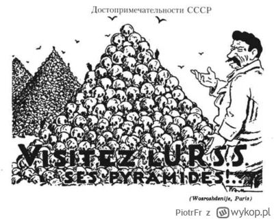 PiotrFr - Z francuskiego komiksu z lat trzydziestych. 
 Odwiedź ZSRR i jego piramidy ...