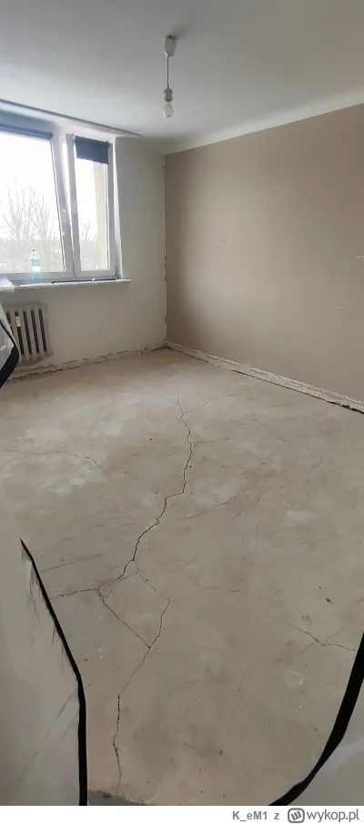 K_eM1 - Co najlepsze w miejscu gdzie były największe szczeliny, tzn. w wejściu wylewk...