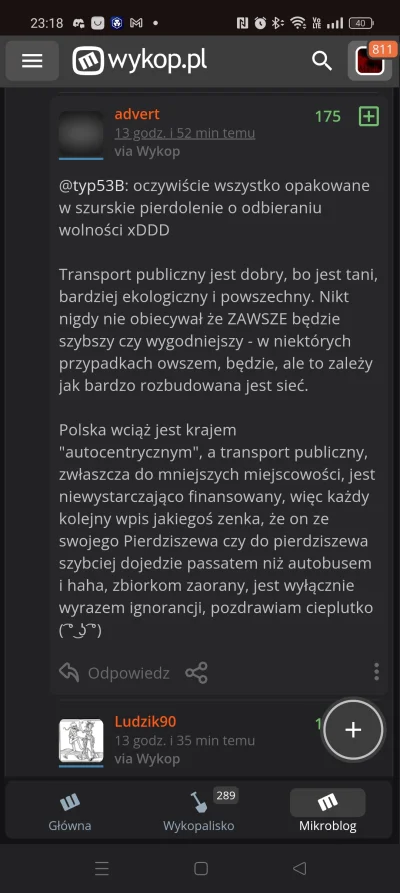 Madin5 - Oho, @advert a co to stało się z twoim komentarzem z dużą ilością plusów? ( ...