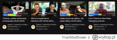 TrueShutDown - Ciuran!

Do archiwum trafily nowe filmy, jakby Lysy usunął

https://od...