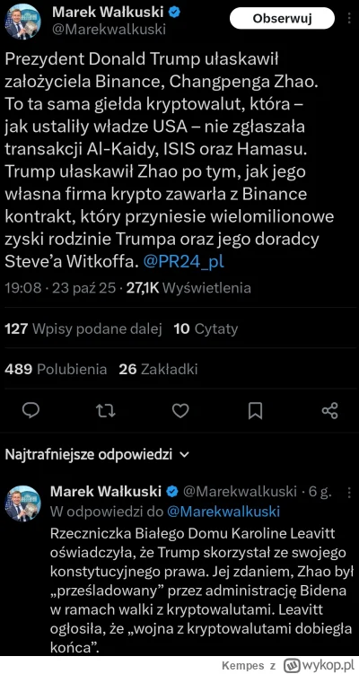 Kempes - #bitcoin #kryptowaluty #trump #usa #heheszki #polityka  #bekazpisu #bekazkon...