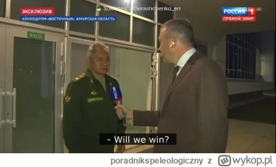 poradnikspeleologiczny - Min. Szojgu odpowiada na najważniejsze pytanie: Pabiedzim?
#...