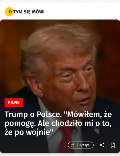 Matuusuu - PiSowcom już nawet nie trzeba pluć w mordy bo Trump to robi średnio co dwa...