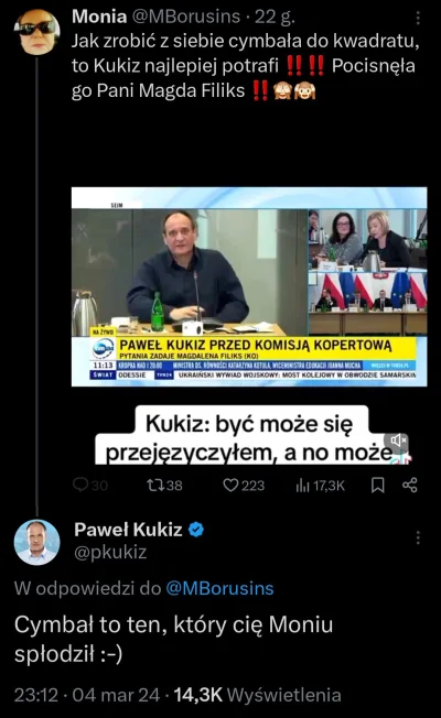 Jabby - Kukiz wieczorem miał kolejną komisję, tym razem z Jackiem Danielsem.

#bekazp...