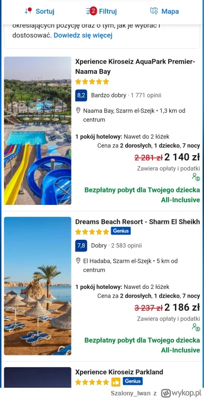 Szalony_Iwan - Tydzien w hotelu 5 gwiazdek z all inclusive w Egipcie dla rodziny 2+1....