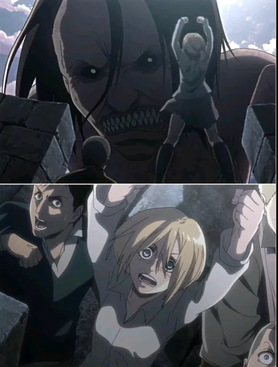 Itslilianka - O kurde przegapiłem to. Mimo że 2x oglądałem #attackontitan #anime #snk...