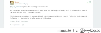 mango2018 - Uwielbiam te odloty fanatyków #konfederacja
Można porównywać do odlotów T...