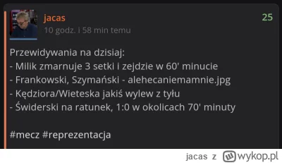 jacas - Chociaż pierwsze się sprawdziło ( ͡° ͜ʖ ͡°)
#mecz