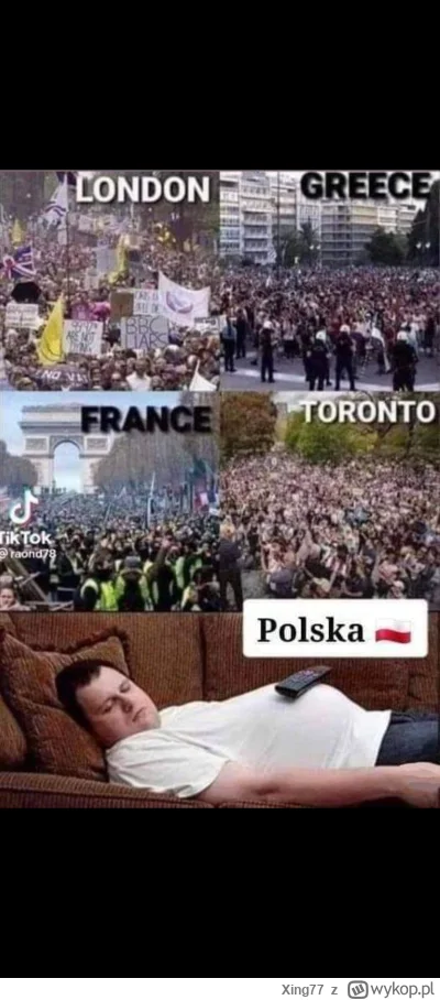 Xing77 - I tak to właśnie wygląda
#polska #protest #strajk #inflacja #obowiazkowecwic...