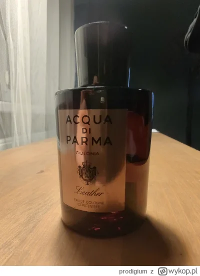 prodigium - #perfumy 

Acqua Di Parma Colonia Leather Concentree

Ubytek do oceny wła...