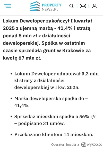 Operator_imadla - @mickpl ty gnojku, teraz dzieci dewelopera przez Ciebie będą musiał...