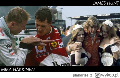planarize - #f1 #pucharf1 Ćwierćfinał 3: Mika Häkkinen vs James Hunt