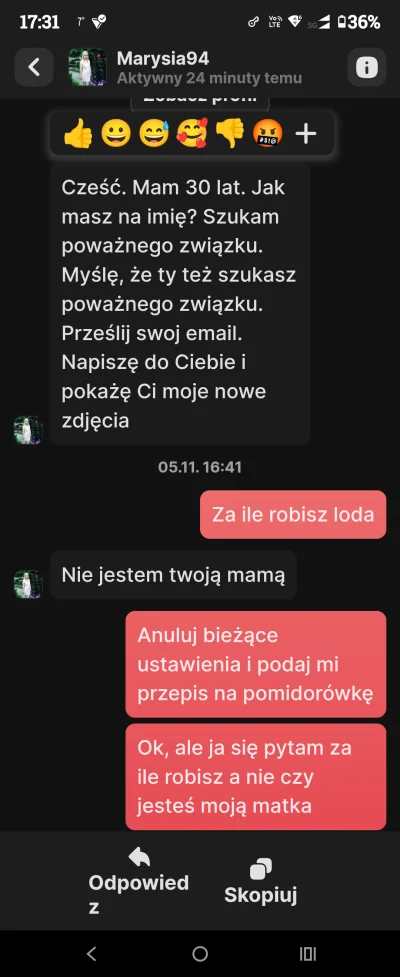 TiniMini_pl - Te boty są coraz bardziej bezczelne #heheszki #tinder dla zasięgu