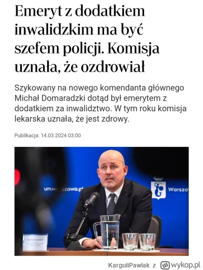 KarguliPawlak - Takie fikołki tylko w Polsce

#polska #policja