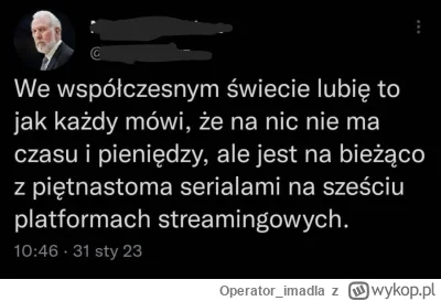 Operator_imadla - To wiele mówi o naszym społeczeństwie