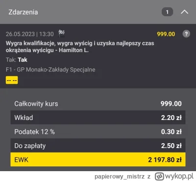 papierowy_mistrz - Jeszcze fortuna zrobiła fajną promkę, zobaczymy co będzie dalej al...