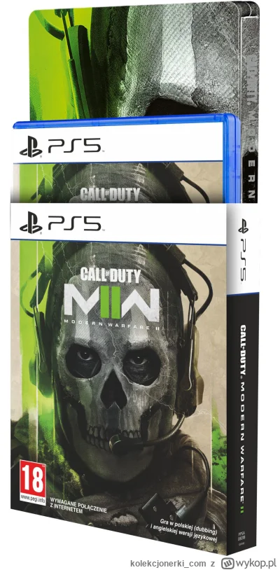 kolekcjonerki_com - Call of Duty: Modern Warfare II na PS5 w zestawie z kolekcjonersk...
