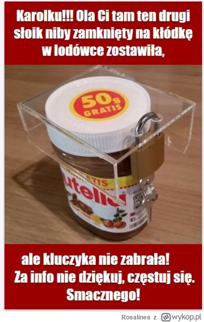 Rosalinea - #hotelparadise
 Karol, podpaski też pewnie Ci któraś z dziewczyn pożyczy....