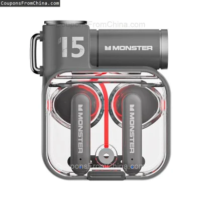 n____S - ❗ MONSTER XKT15 TWS Wireless Earbuds
〽️ Cena: 15.99 USD (dotąd najniższa w h...