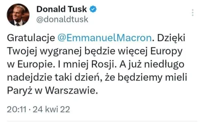 Sidroff - oby nie wybrali tego zdrajcy bo będziemy mieli Paryż u nas