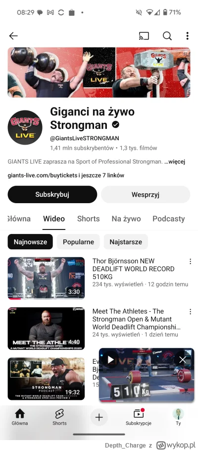 Depth_Charge - You tube tłumaczy już nawet nazwy kanałów, WTF. Oni myślą że nikt poza...